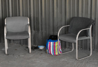 shopwaitingroom Where we set up housekeeping